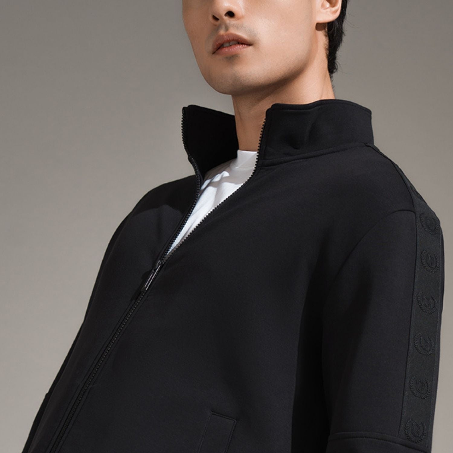 Men's Jacket Long Sleeve Relax Zipper