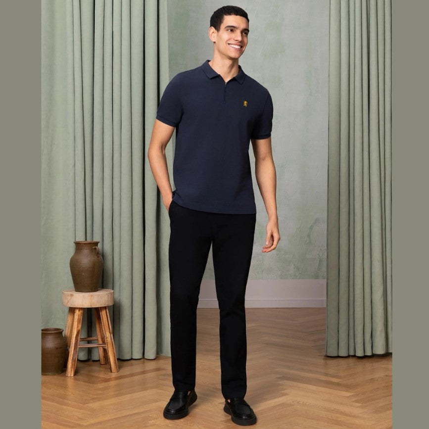 Cotton/Spandex Twill Mid Rise Regular Triple 2.0   Khaki