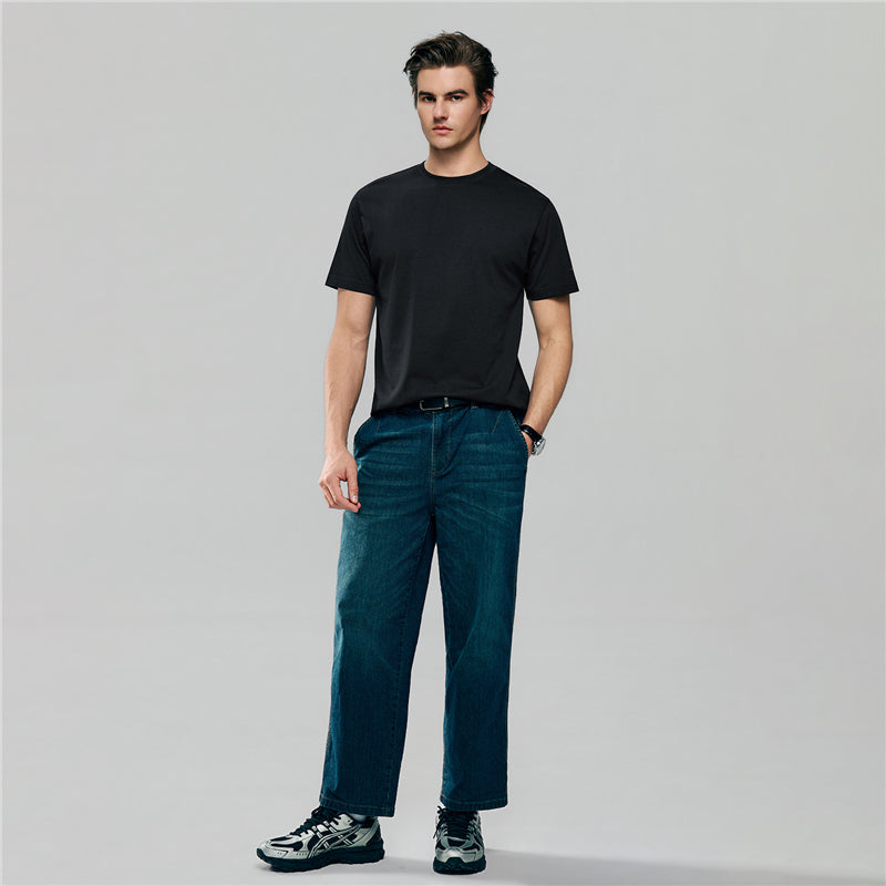 Men’s Slim Fit Cotton Crew Neck Tee