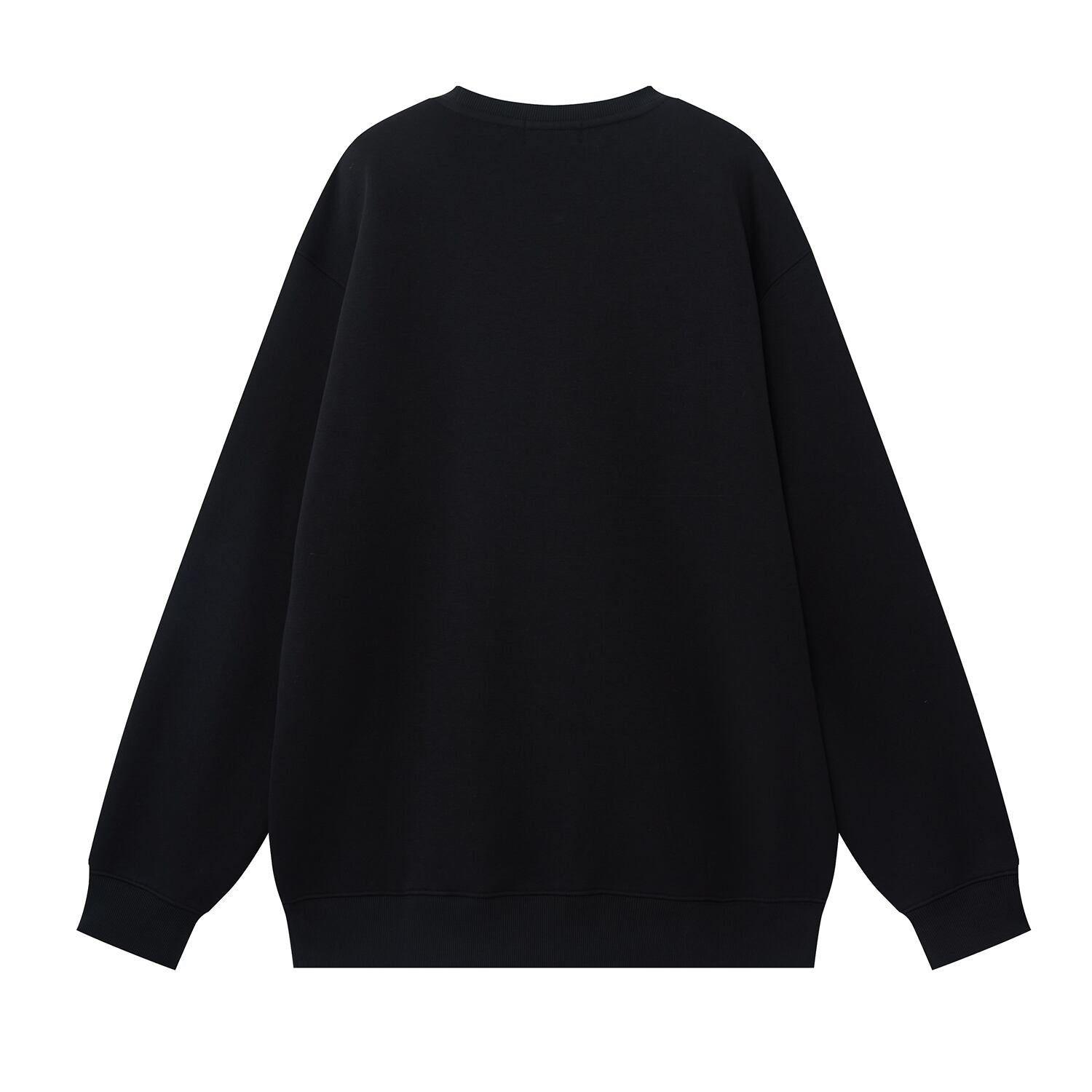 CTN/PLYSTR FRNCH TRY CRW NCK LS RLX PRNT  PRNT PLV