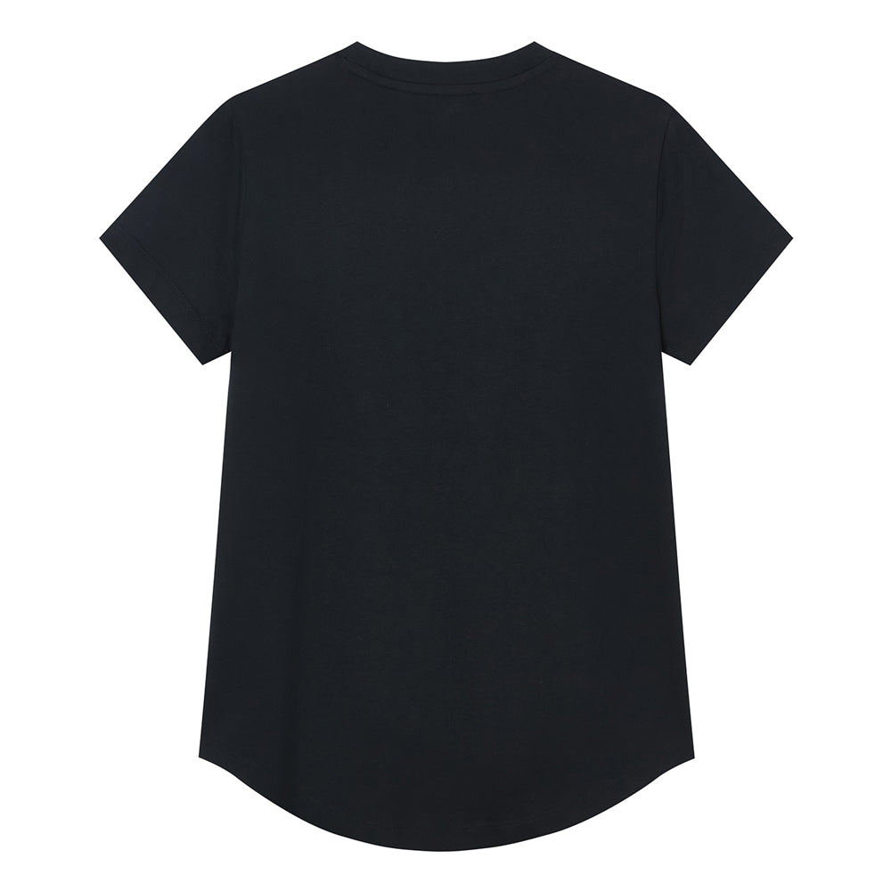 Women's Regular Fit Cotton Crew Neck Printed Tee