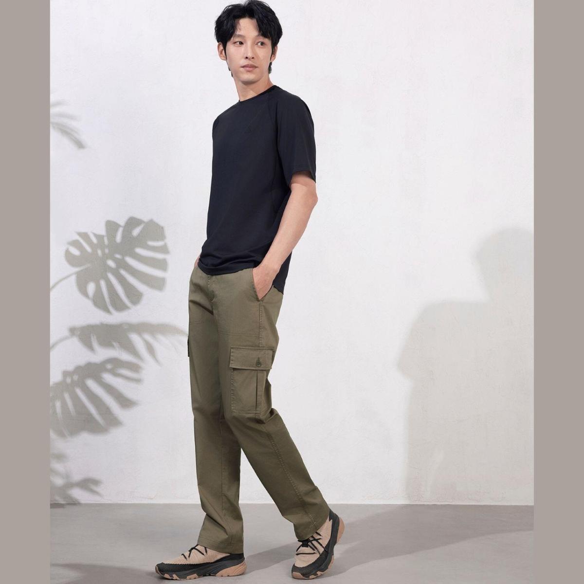 Men's Active Fit Color Block Tee