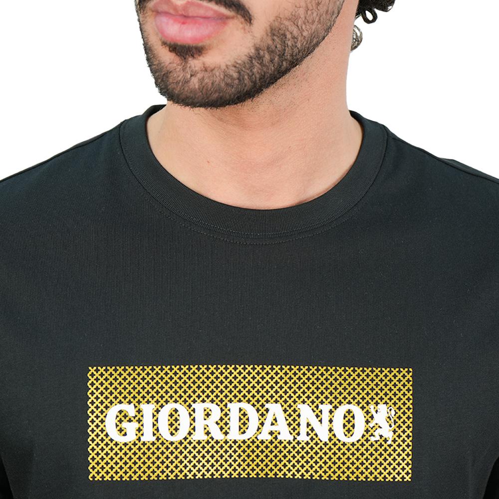 Men's Slim Cotton Signature Graphic Print Tee