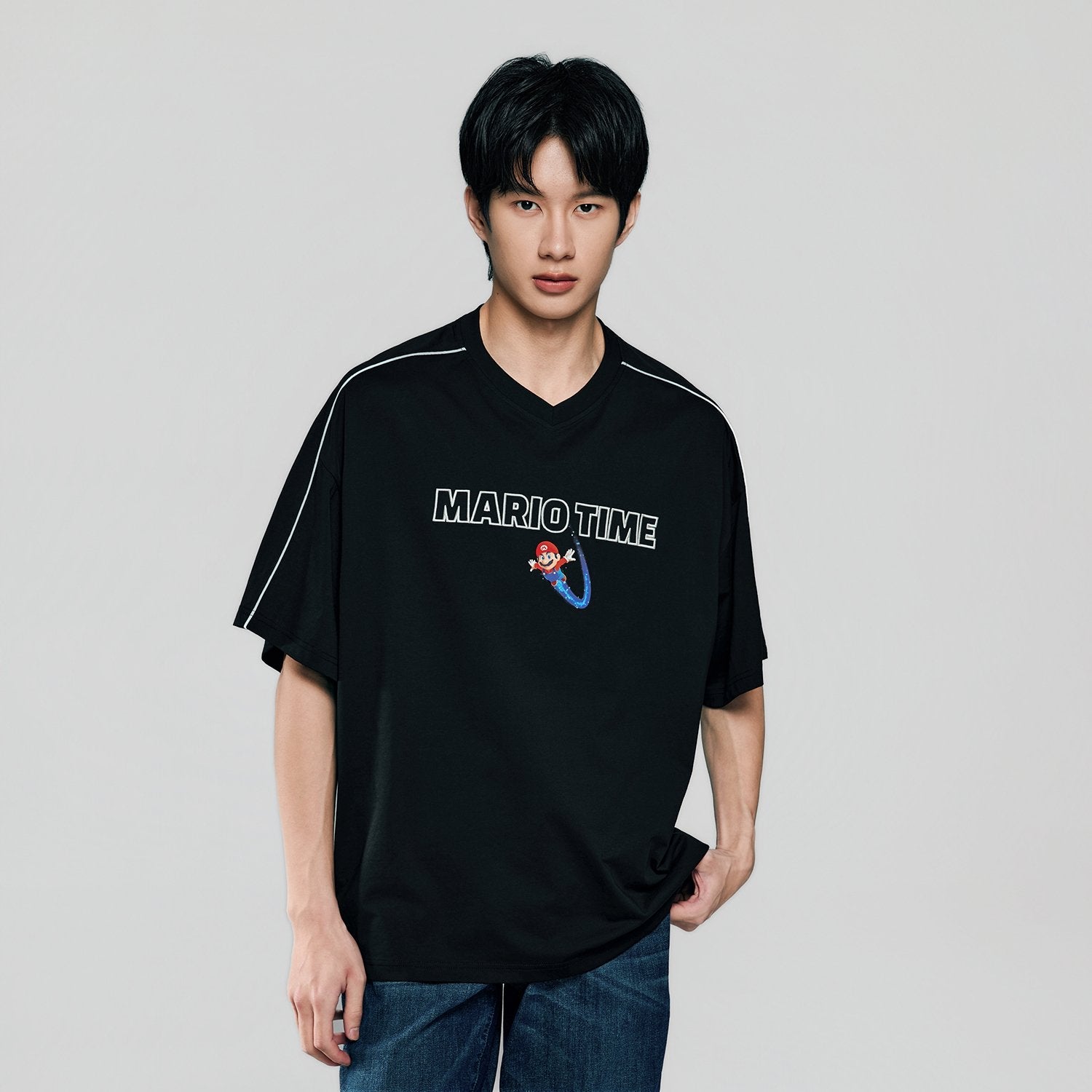 Men's Mario Relaxed Print Tee