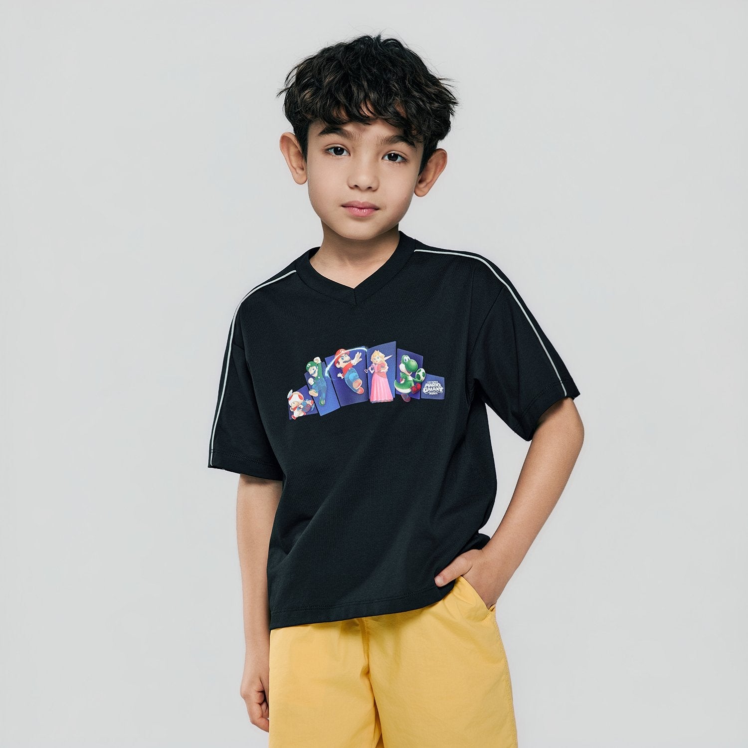 Junior Mario Relaxed Fit Print Tee