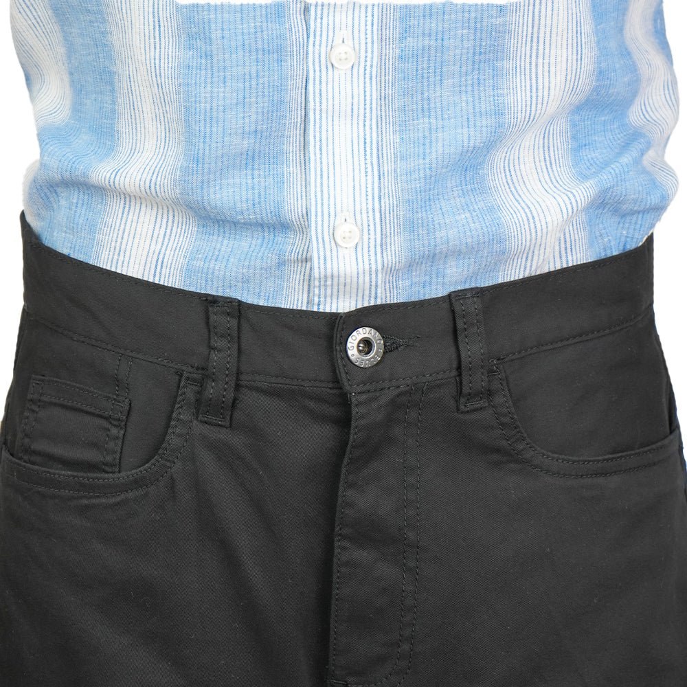 Men’s Cotton Regular Taper Stretch Twill Khakis