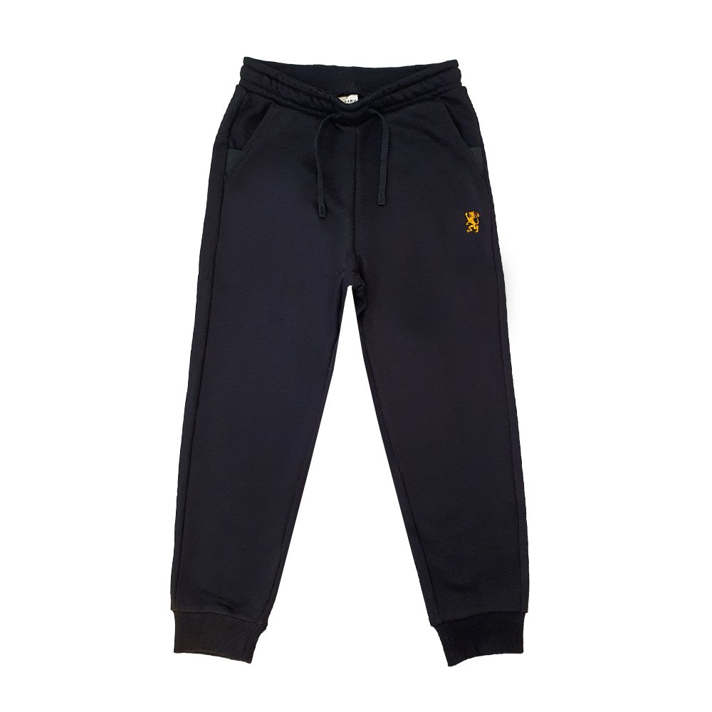 Junior's Tapered Fit French Terry Jogger with Elastic Waist