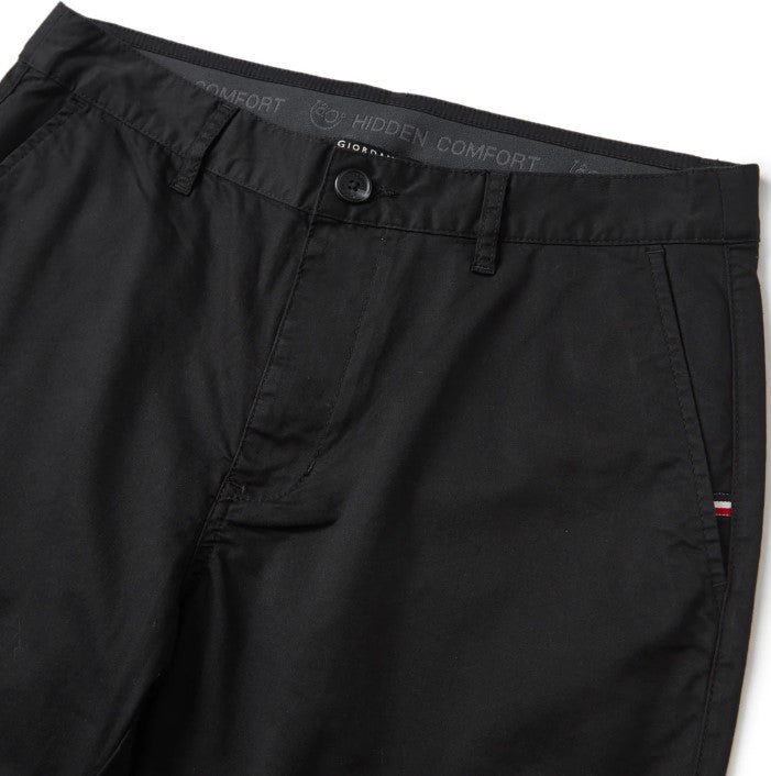 Man's Shorts Cotton/Spindex Twill Low Rise Slim Triple Bermuda