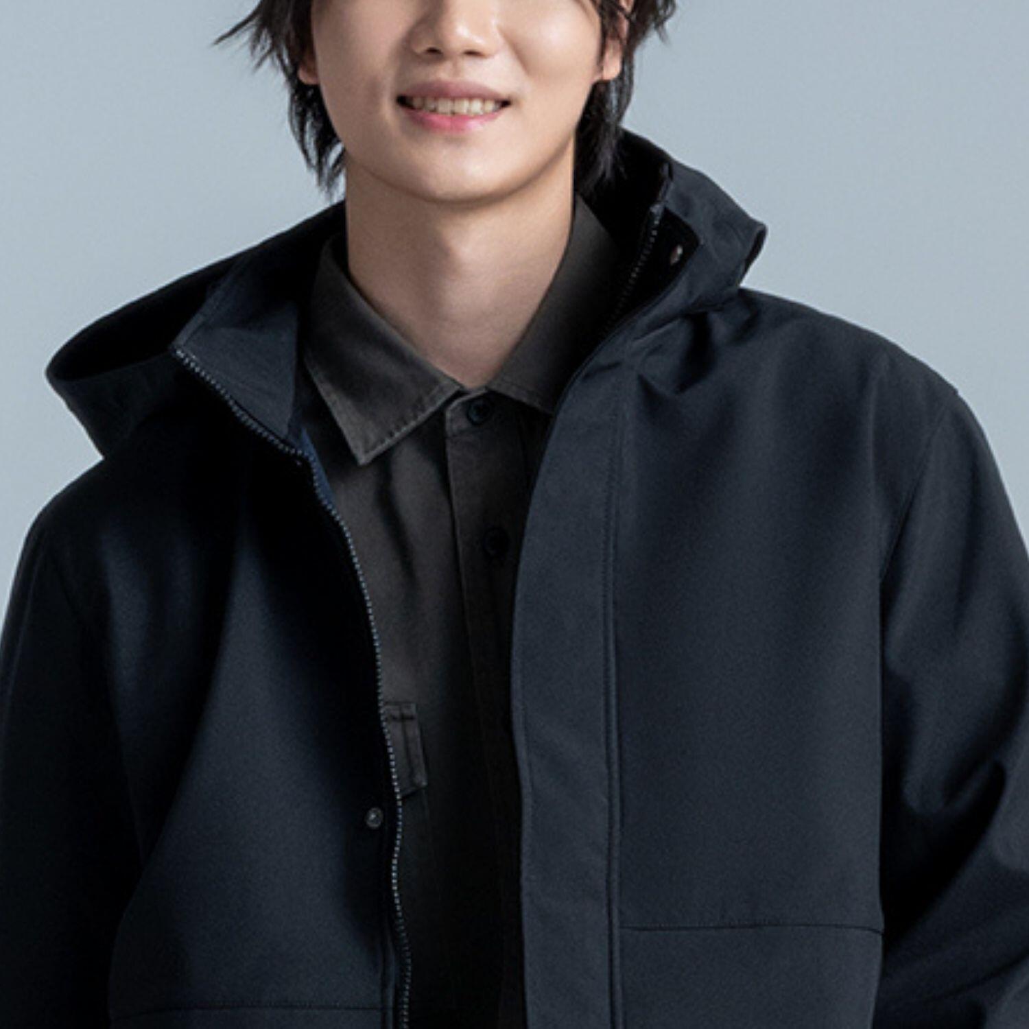 Men's Jacket Long Sleeve Relax Zipper