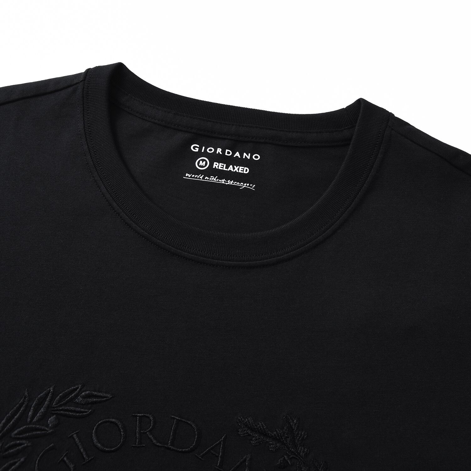 Men’S Relaxed Fit Printed Crew Neck Cotton Jersey Tee