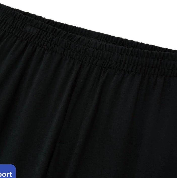 Men's Ultra-Stretch Black Joggers: Slim Fit, All-Day Comfort & Style