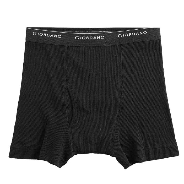Men's Cotton Rib Regular Trunks 3-Pack