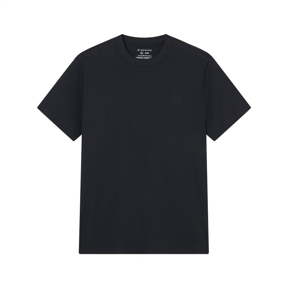 Men's Slim Fit Liquid Touch Cotton Crew Neck Tee