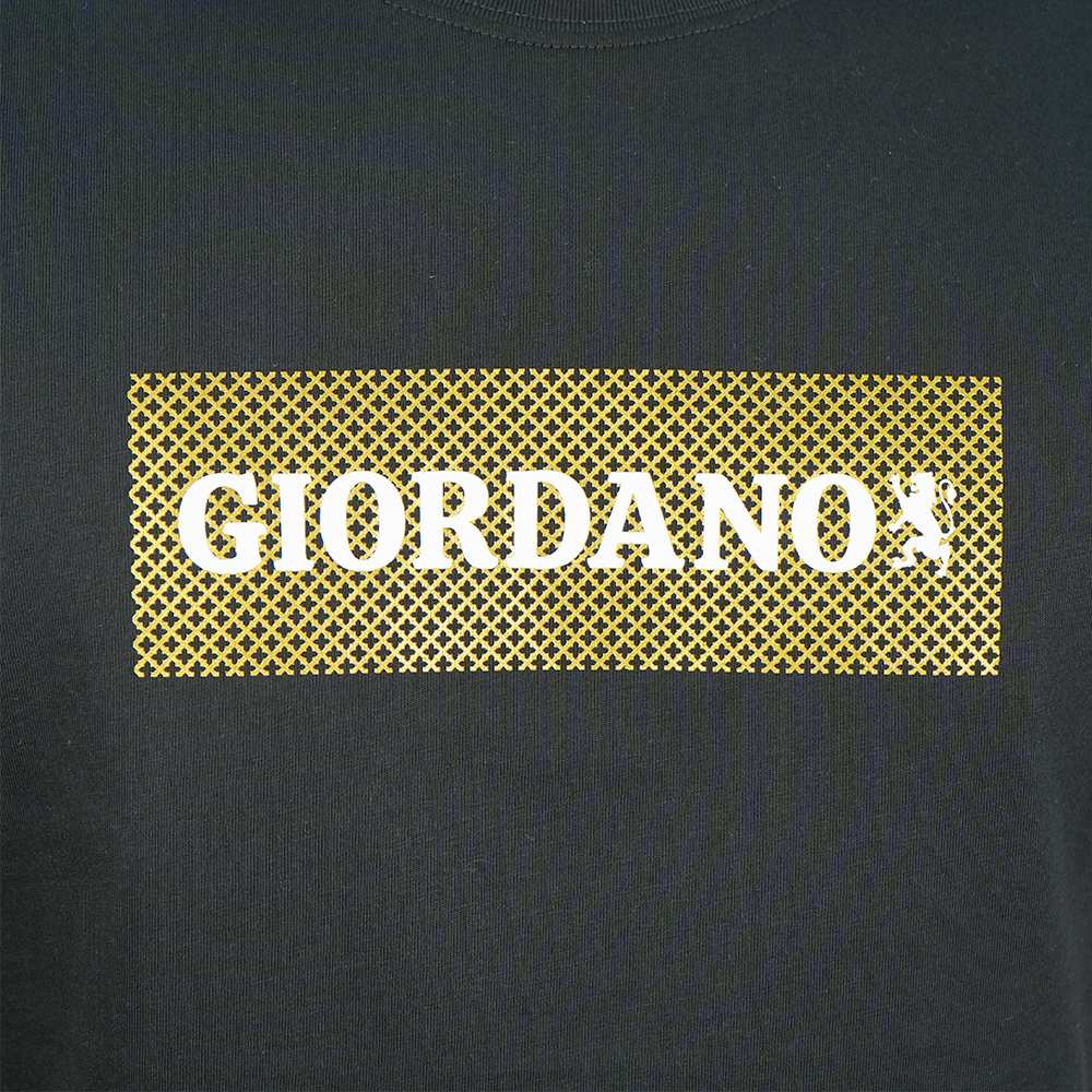 Men's Slim Cotton Signature Graphic Print Tee