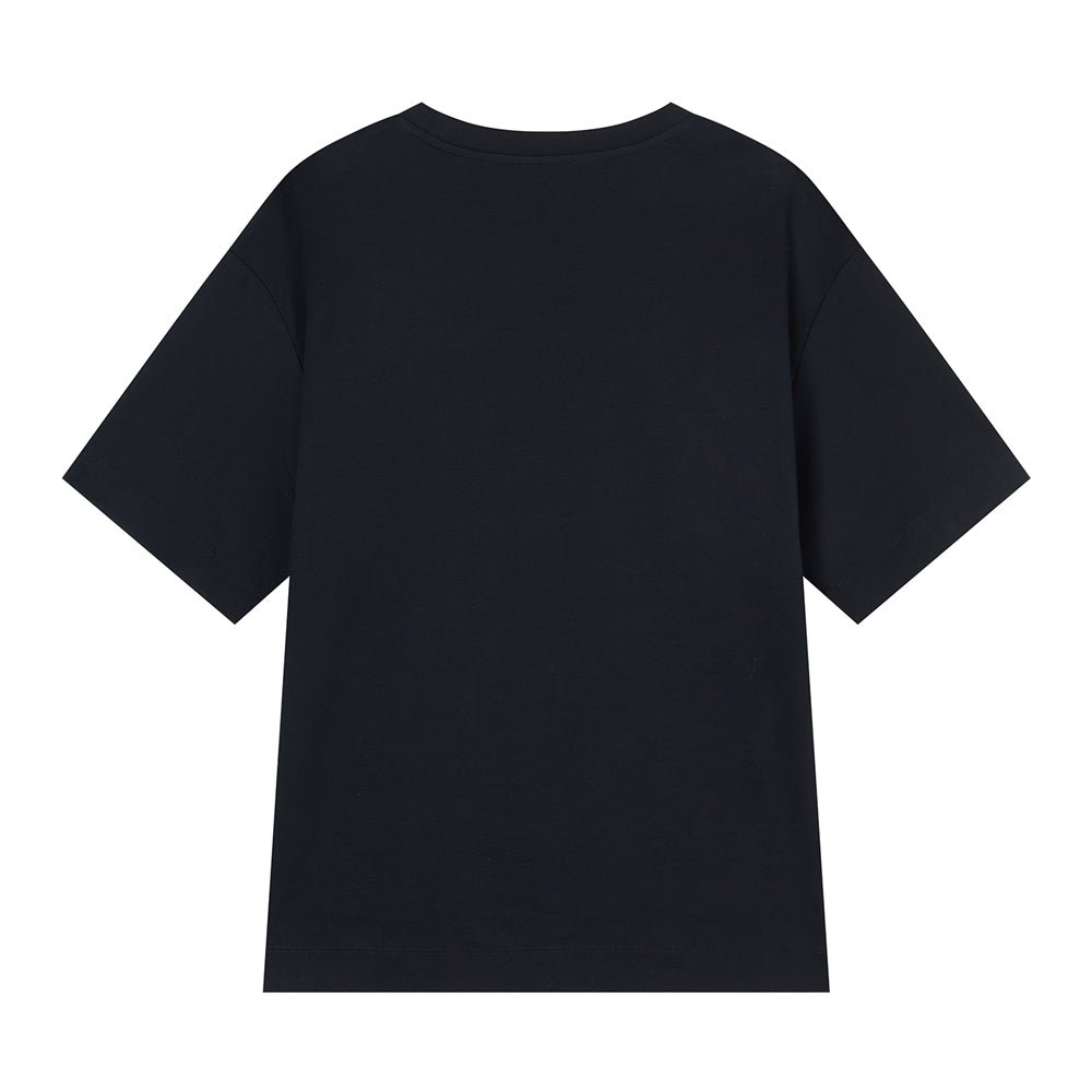 Women's Embroidered Cotton Liquid Touch Tee