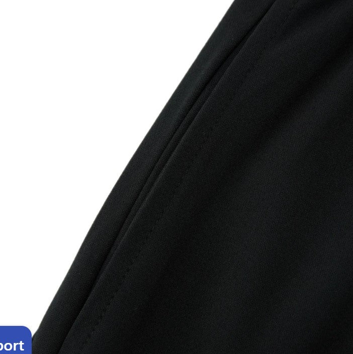 Men's Ultra-Stretch Black Joggers: Slim Fit, All-Day Comfort & Style