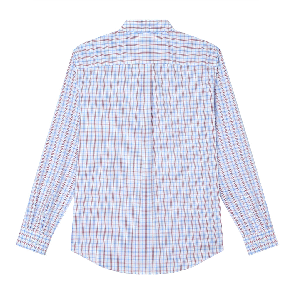 Men’s Cotton Oxford Wrinkle Free Long-Sleeve Shirt