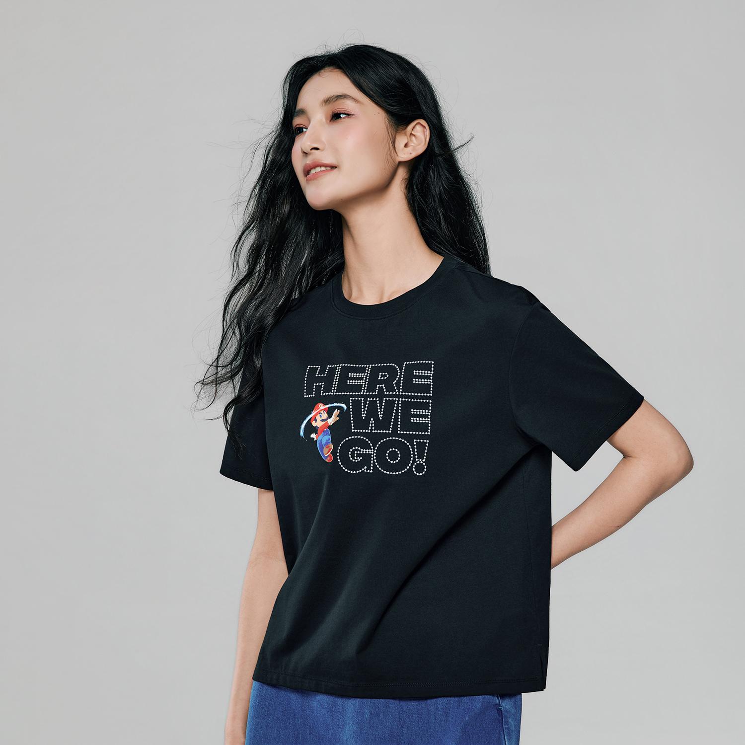 Women's Super Mario Relaxed PrintTee