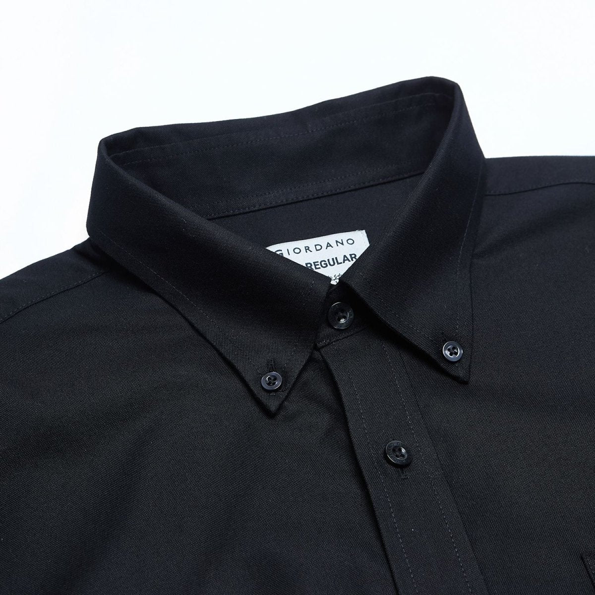 Men’s Cotton Long-Sleeve Wrinkle-Free Shirt