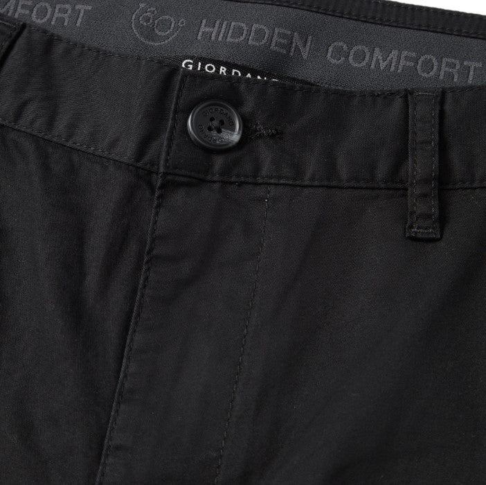 Man's Shorts Cotton/Spindex Twill Low Rise Slim Triple Bermuda
