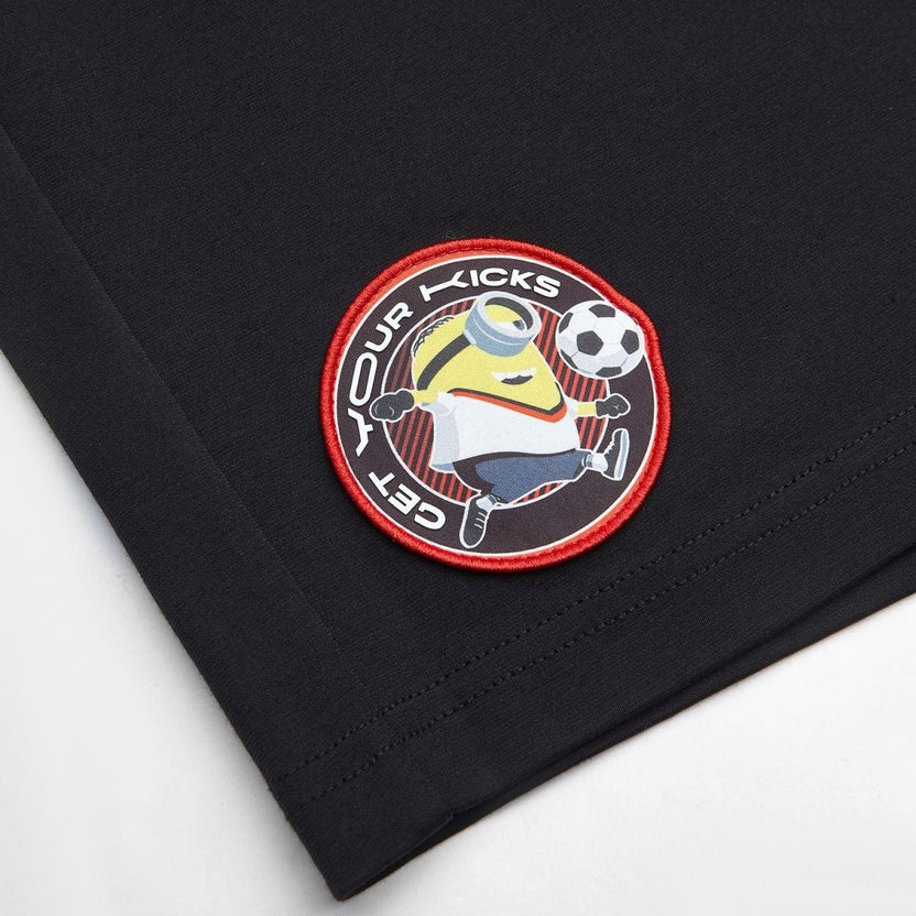 Men's Minions Mid Rise Relaxed Fit Shorts