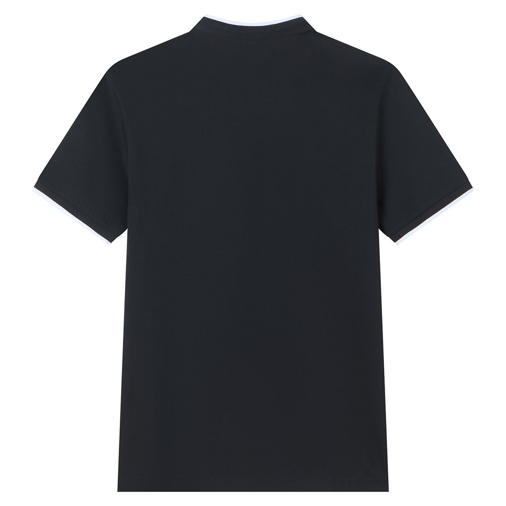 Men's Cotton Jersey Henley Short Sleeve Slim Fit Tee