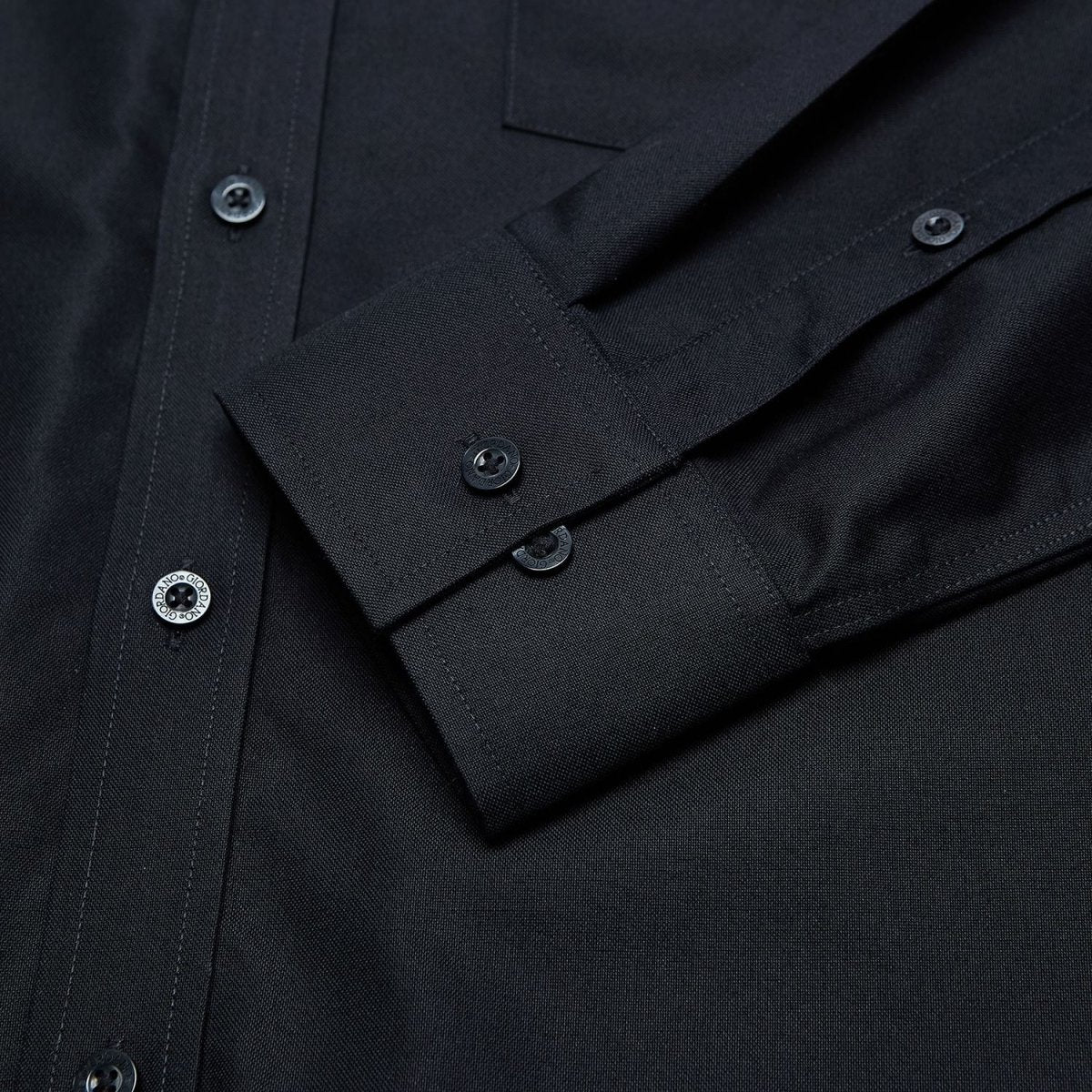 Men’s Cotton Long-Sleeve Wrinkle-Free Shirt