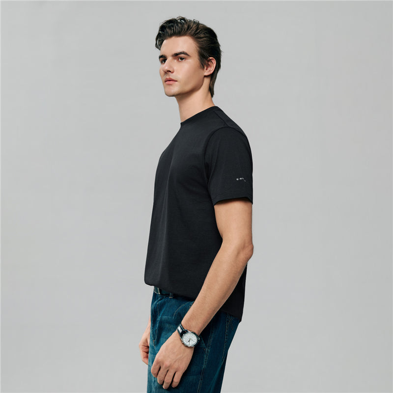Men’s Slim Fit Cotton Crew Neck Tee