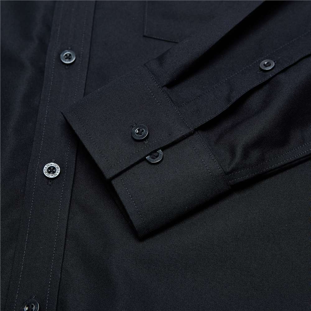 Men’s Cotton Long-Sleeve Wrinkle-Free Shirt