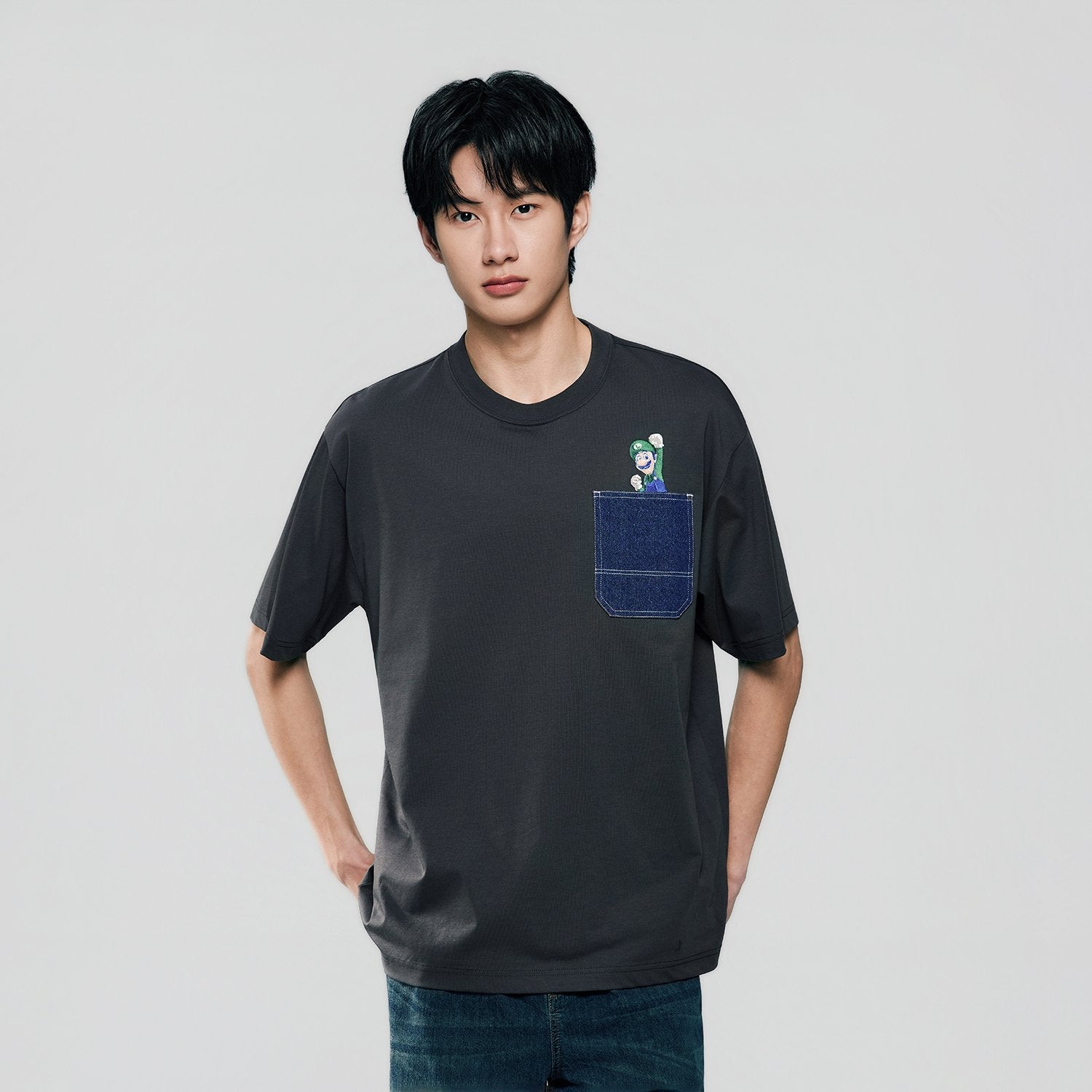 Men's Super Mario Relaxed PrintTee
