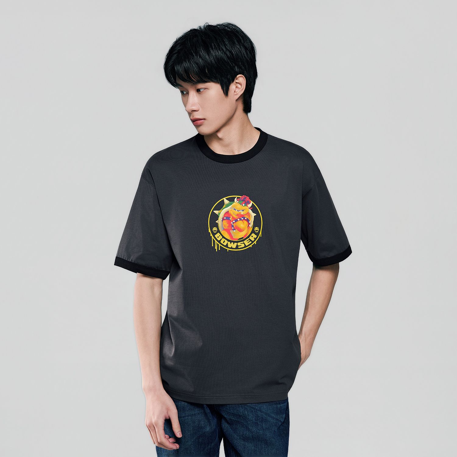 Men's Super Mario Relaxed Print Tee