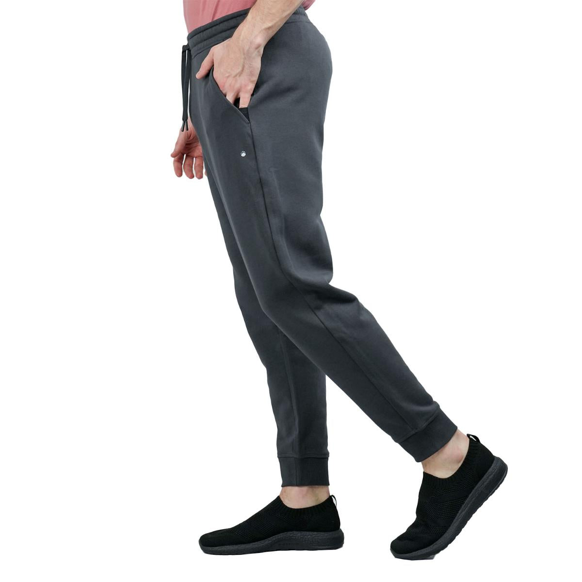 Cotton/Polyester French Try Mid Rise Slim Triple Elastic Wrist Joggers