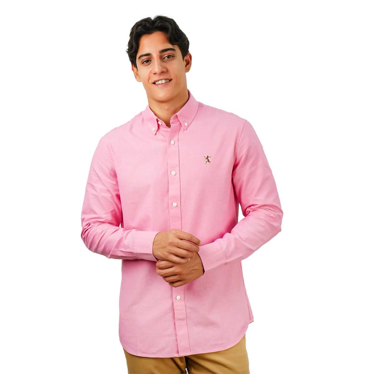 Men's Lion Cotton Oxford Shirt