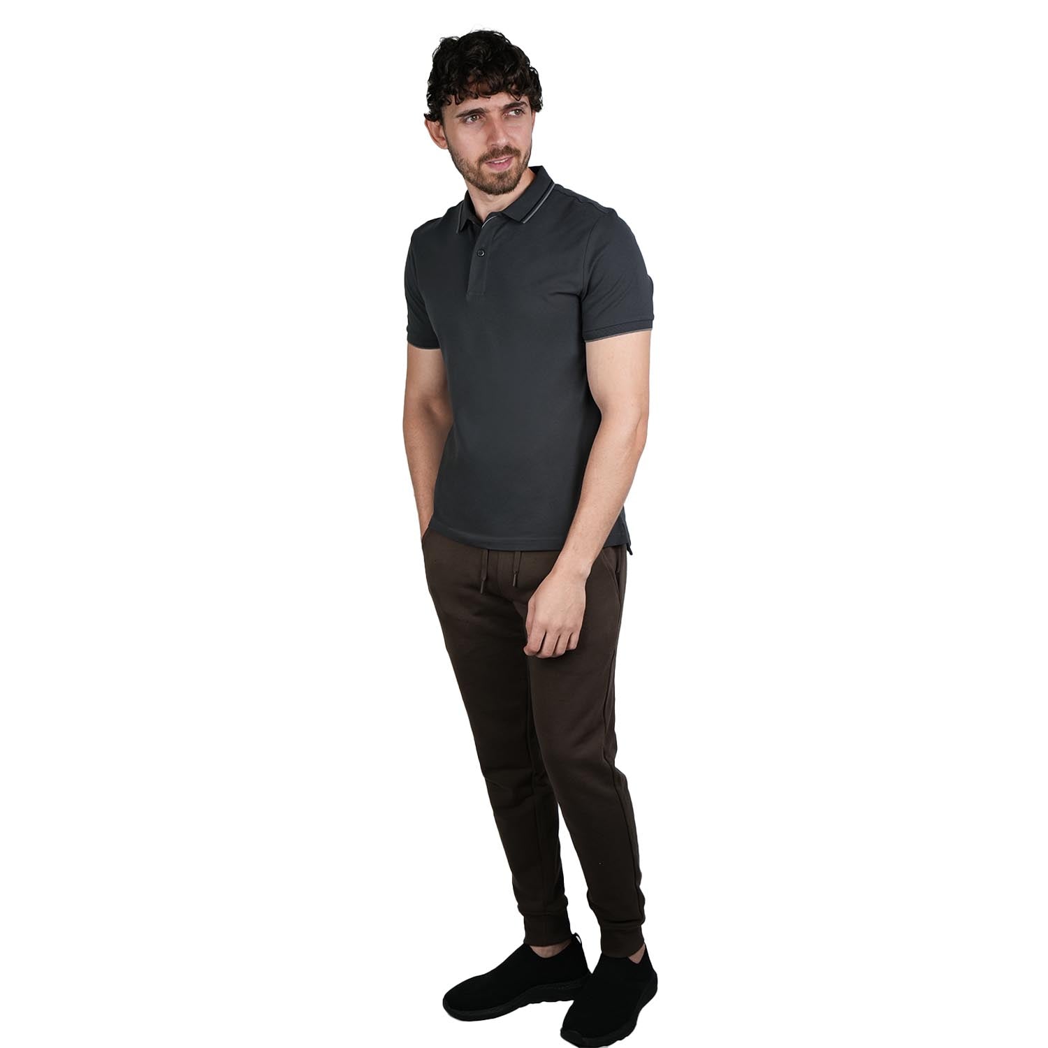 Men's Slim Fit Pique Polo: Elevated Comfort, Modern Style