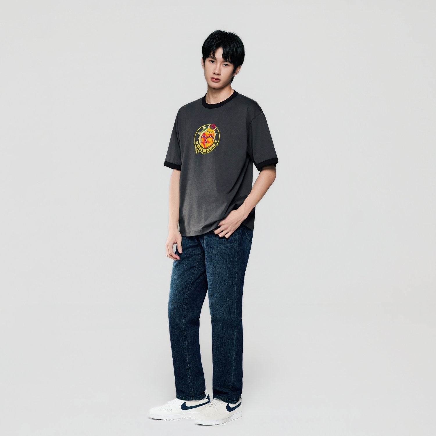 Men's Super Mario Relaxed Print Tee