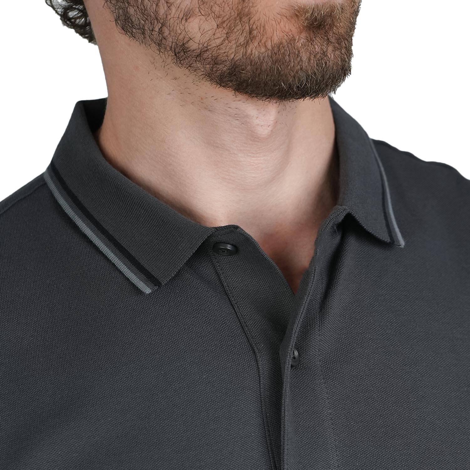 Men's Slim Fit Pique Polo: Elevated Comfort, Modern Style