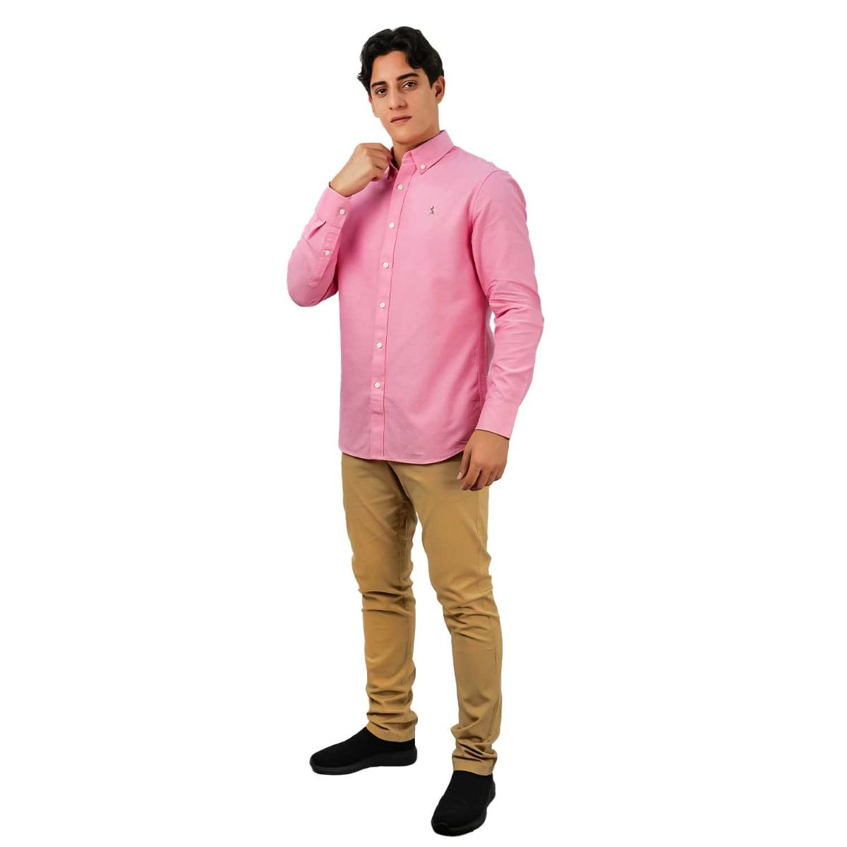 Men's Lion Cotton Oxford Shirt