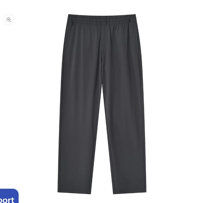 Men's Ultra-Stretch Black Joggers: Slim Fit, All-Day Comfort & Style