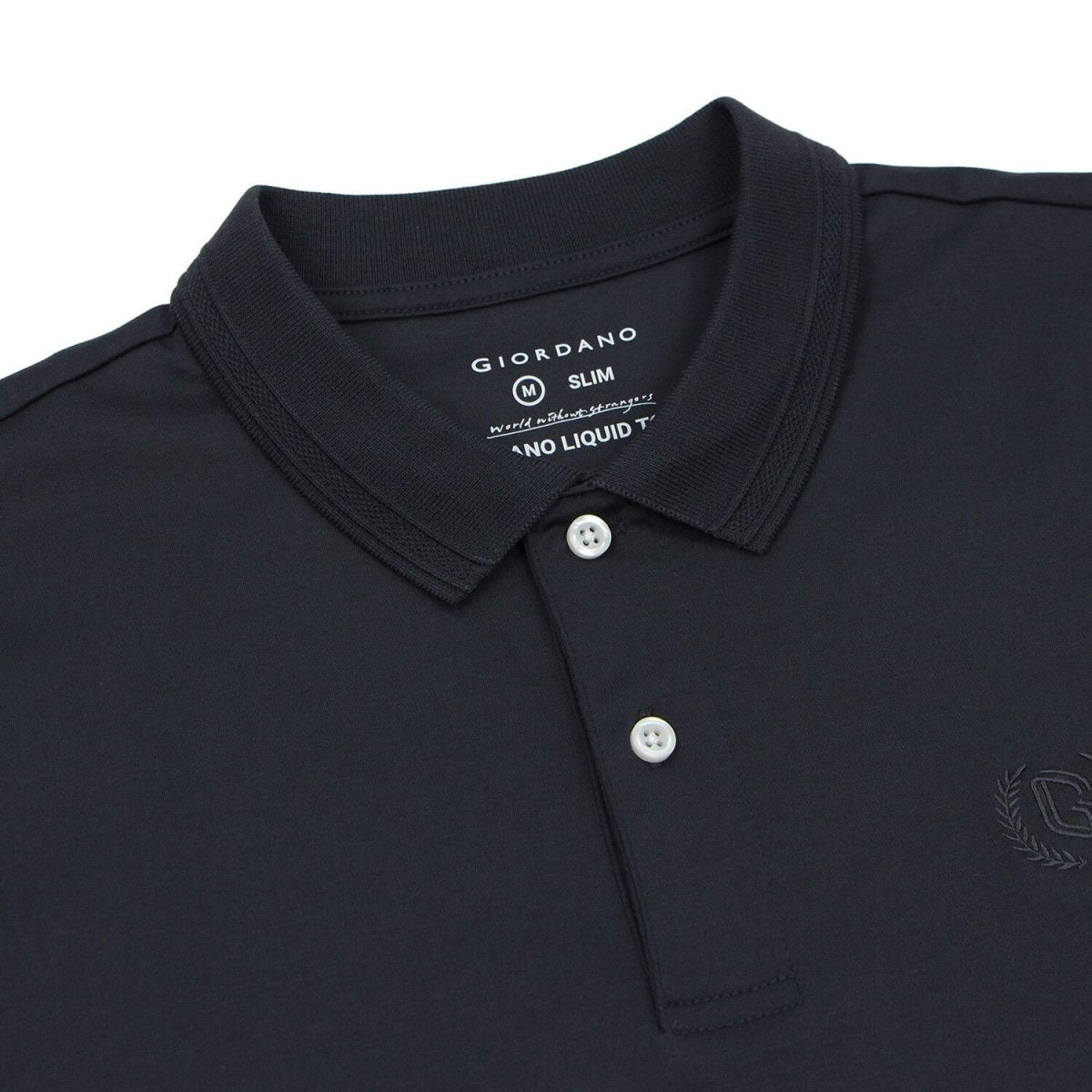 Men Slim Liquid Touch Cotton Polo Shirt
