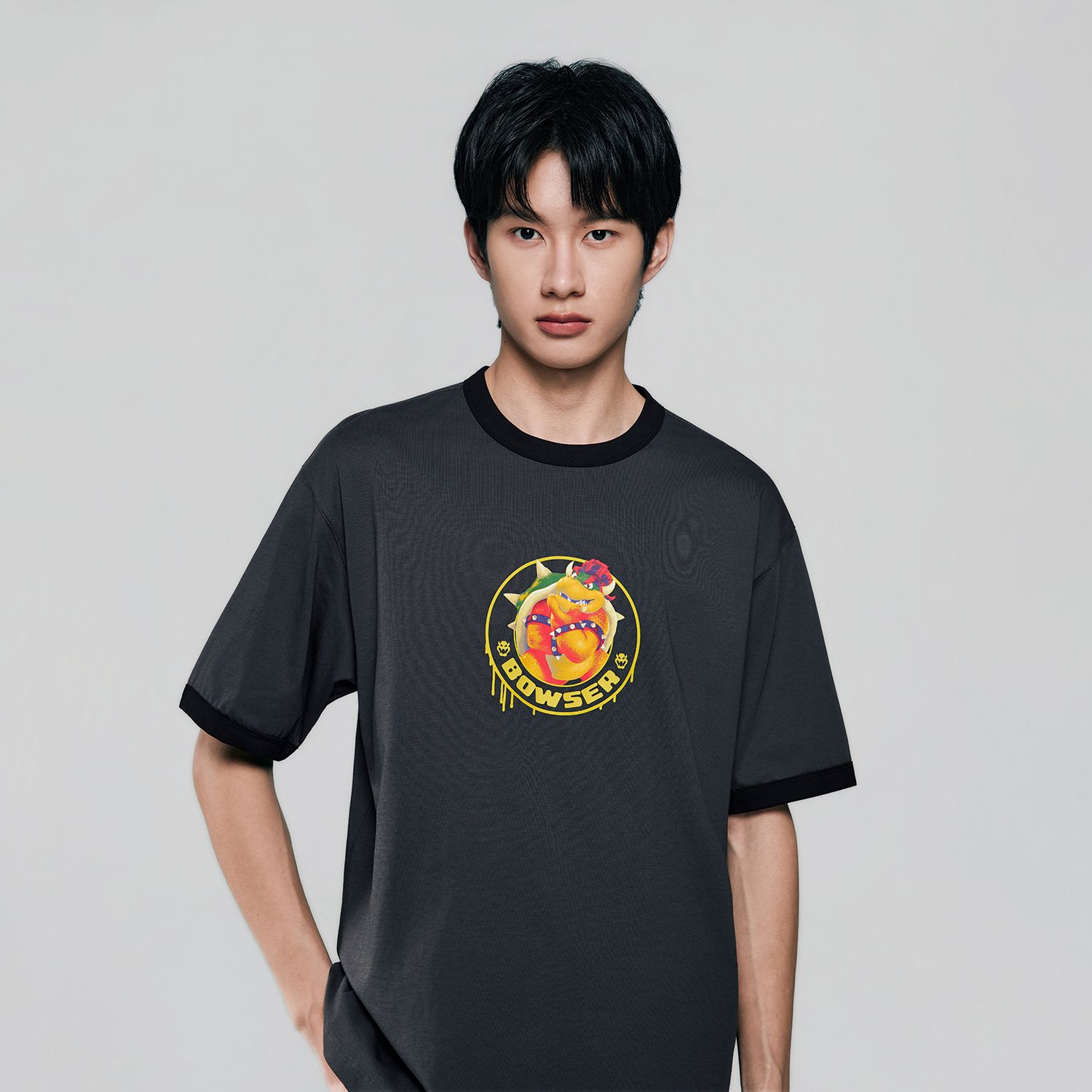 Men's Super Mario Relaxed Print Tee