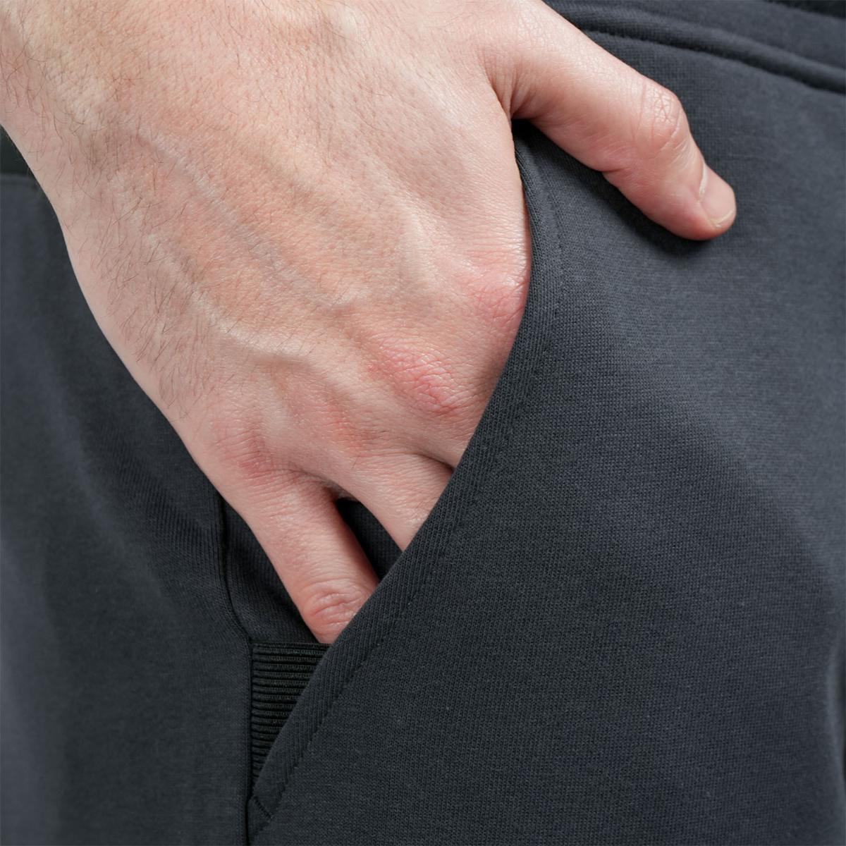 Cotton/Polyester French Try Mid Rise Slim Triple Elastic Wrist Joggers