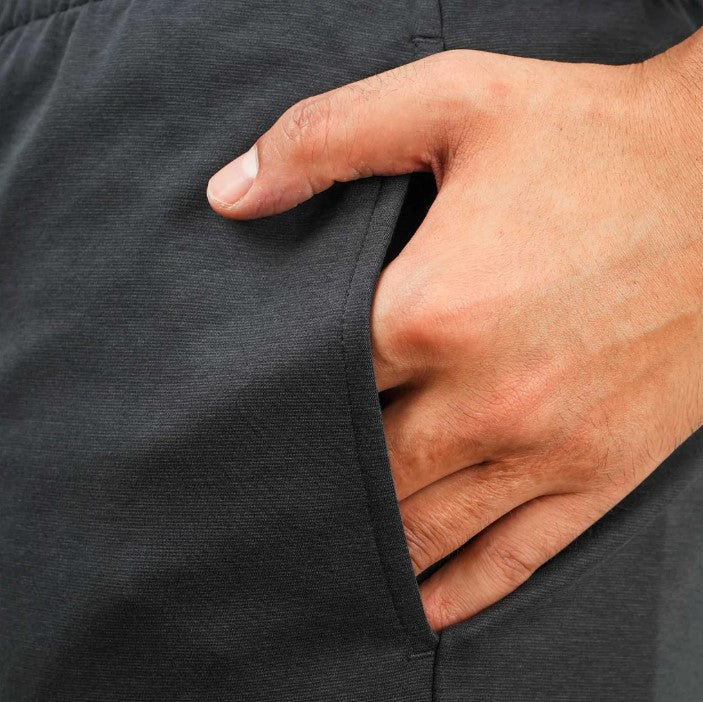 Men's Shorts Polyester/Cotton Interlock Mid Rise Regular elastic Wist