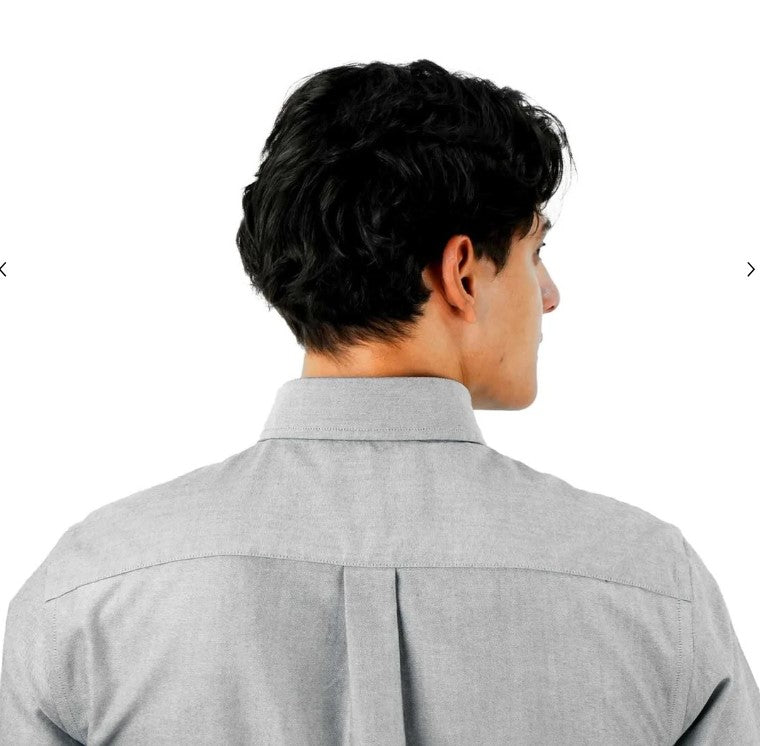 Men's Wrinkle-Free Short Sleeve Cotton Oxford Shirt