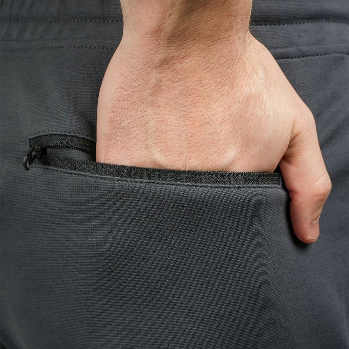 Men's Joggers Cotton/Polyester/Spandex Interlock Slim Tpril Pocket Jogger