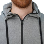 CTN/PLYSTR FRNCH TRY HDE LS SLM ZIPPER KNT JCKT