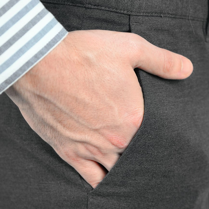 Cotton/Spandex Twill Mid Rise Regular Triple 2.0   Khaki