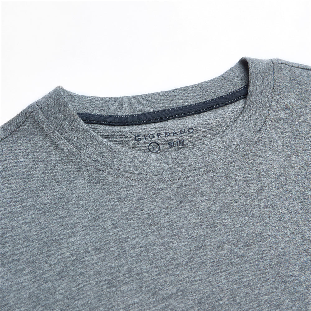 Men’s Slim Fit Cotton Crew Neck Tee