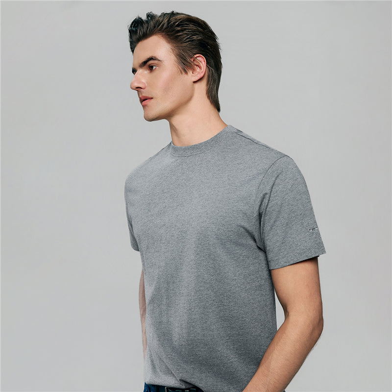 Men’s Slim Fit Cotton Crew Neck Tee