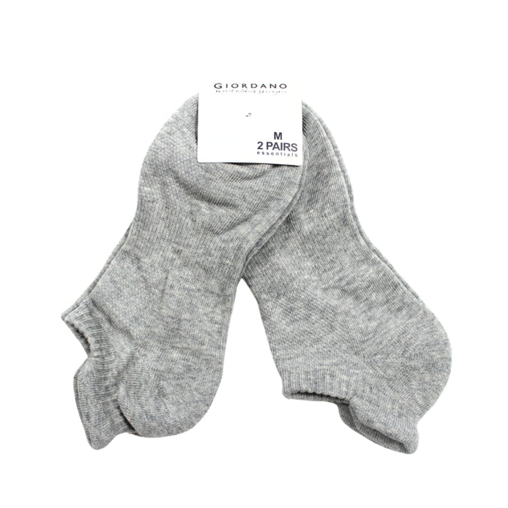 Unisex 2-Pack Low Cut Ped Socks with Soft Stretch Comfort