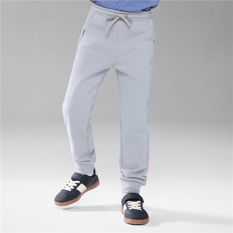 Junior's Tapered Fit French Terry Jogger with Elastic Waist
